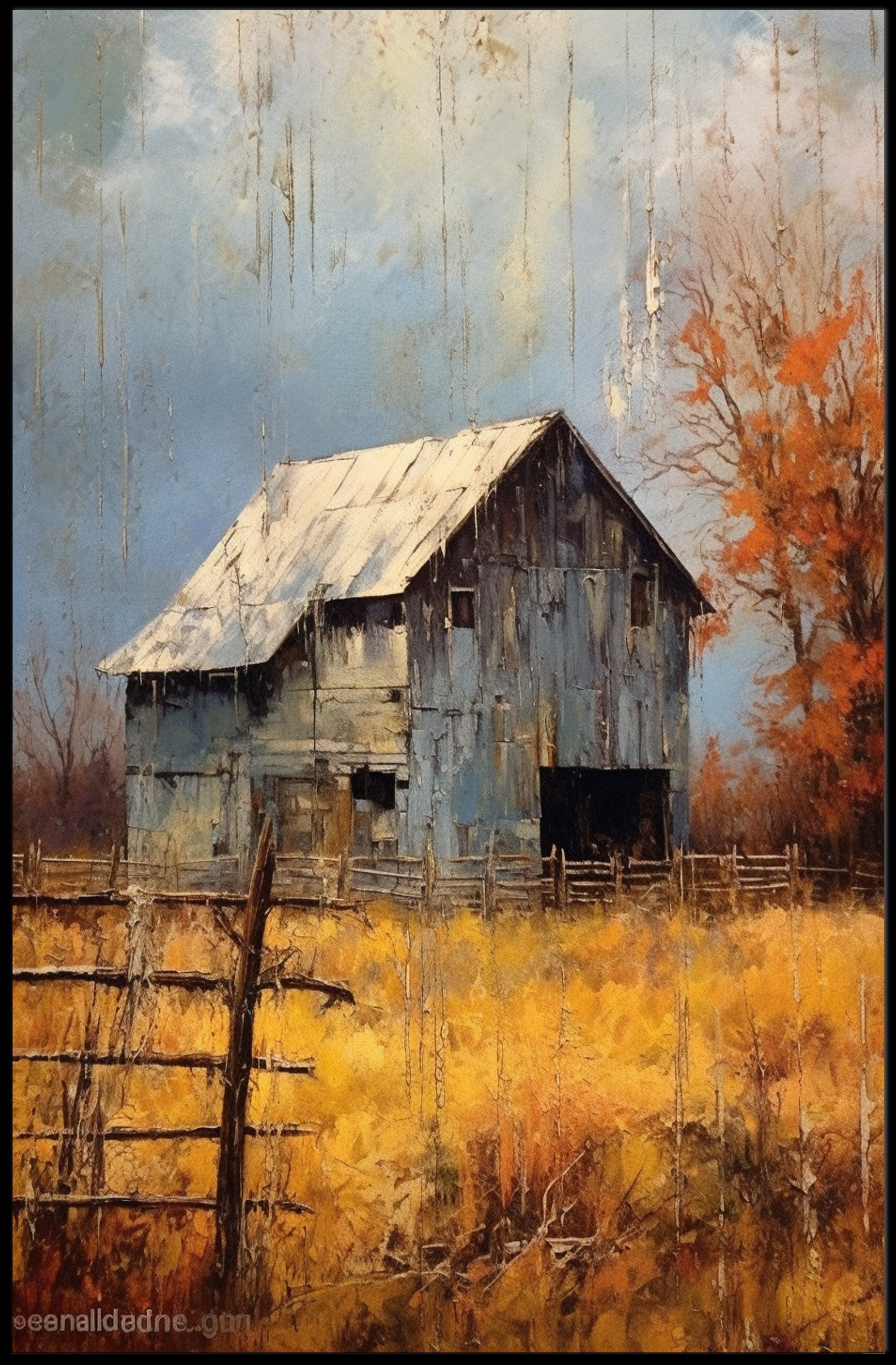 Autumn Serenity Poster
