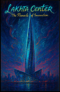 Lakhta Center The Pinnacle of Innovation Poster