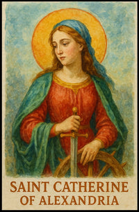 Saint Catherine of Alexandria Poster