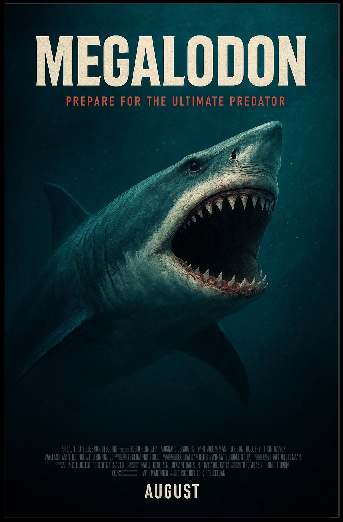 Megalodon The Ultimate Predator Poster