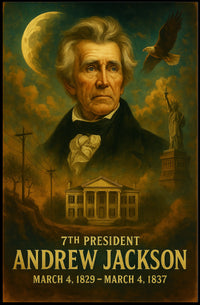 Andrew Jackson 7Th President Poster