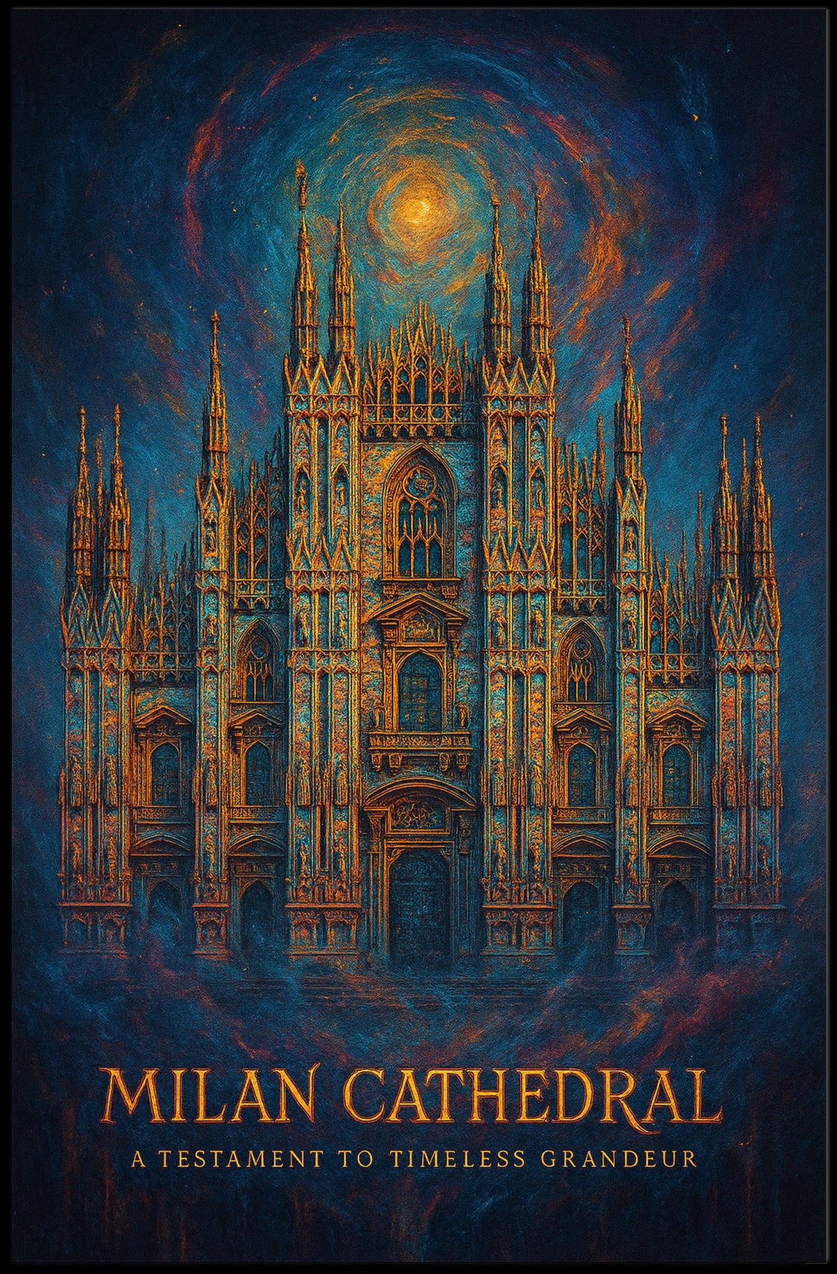 Milan Cathedral A Testament To Poster