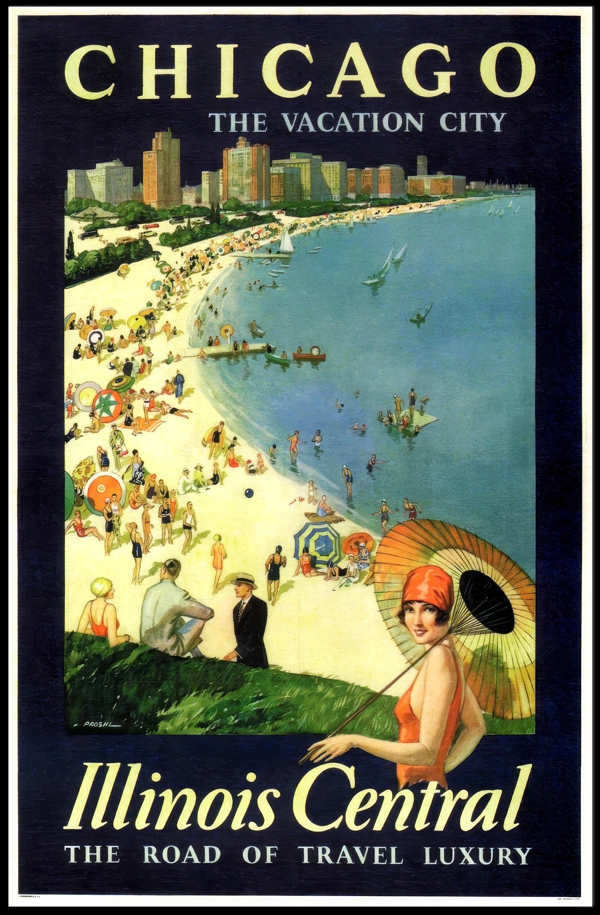 Chicago The Vacation City Poster