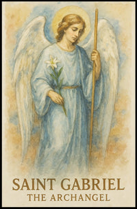 Saint Gabriel the Archangel Poster
