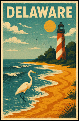 Delaware Coastal Beauty Poster