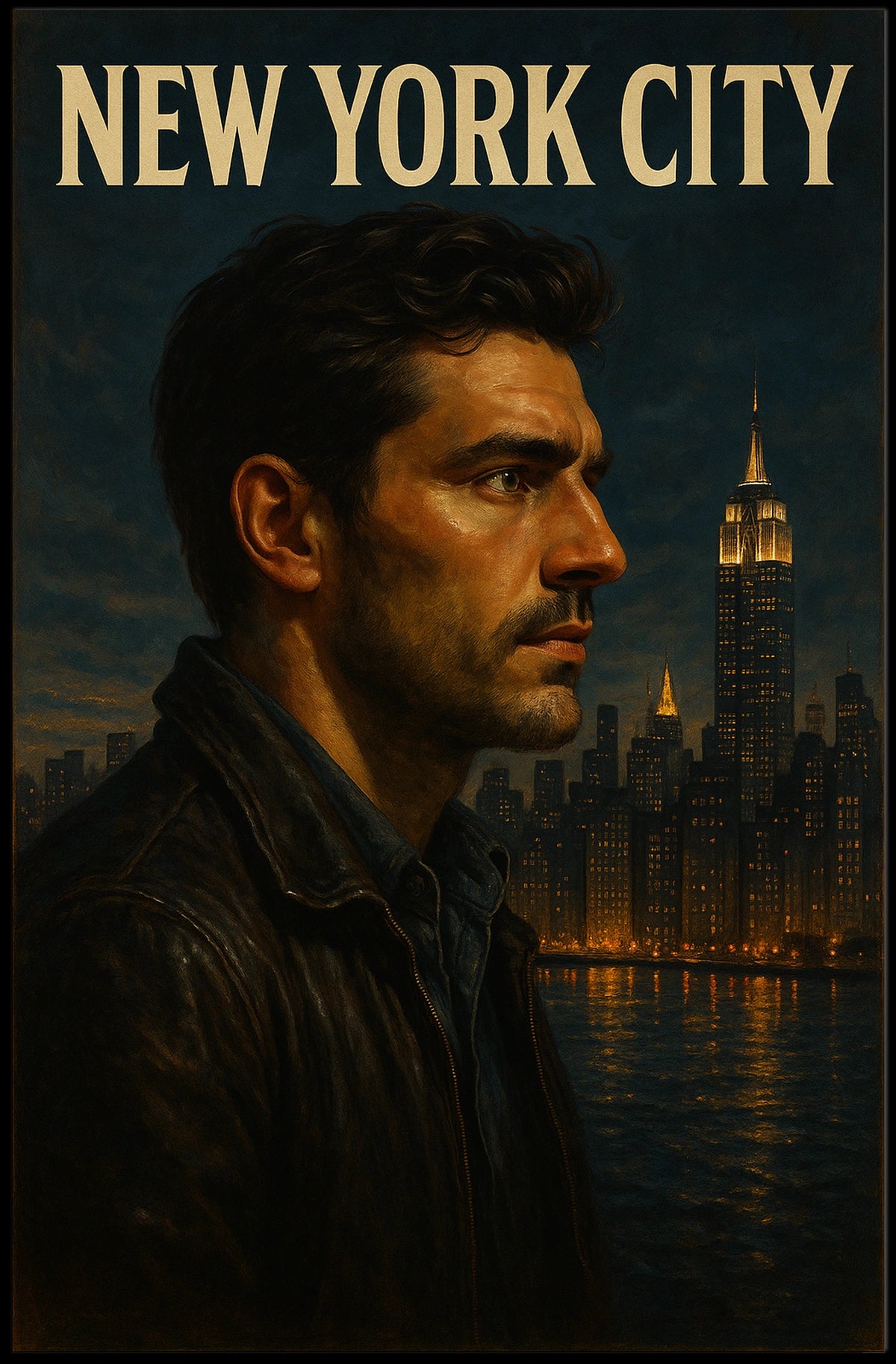 New York City Skyline Poster