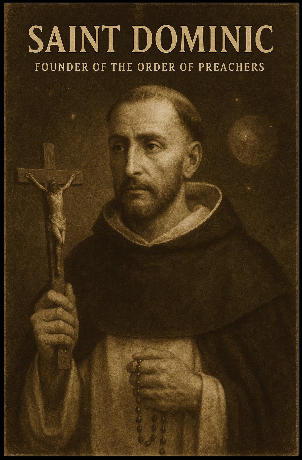Saint Dominic Founder Of The Order Of Poster