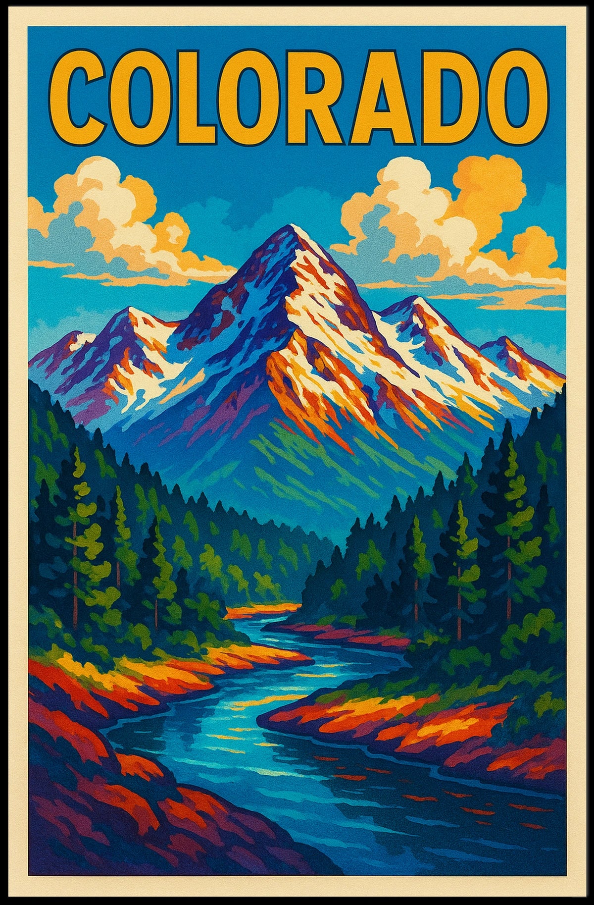 Majestic Colorado Poster