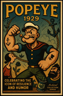 Popeye 1929 Art Poster POP-152
