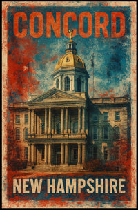 Concord, New Hampshire Poster