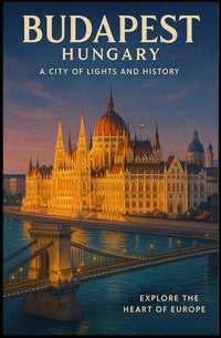 Budapest A City of Lights and History Poster
