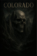 Colorado Skullscape Poster