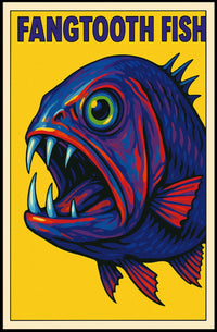 Fangtooth Fish Poster