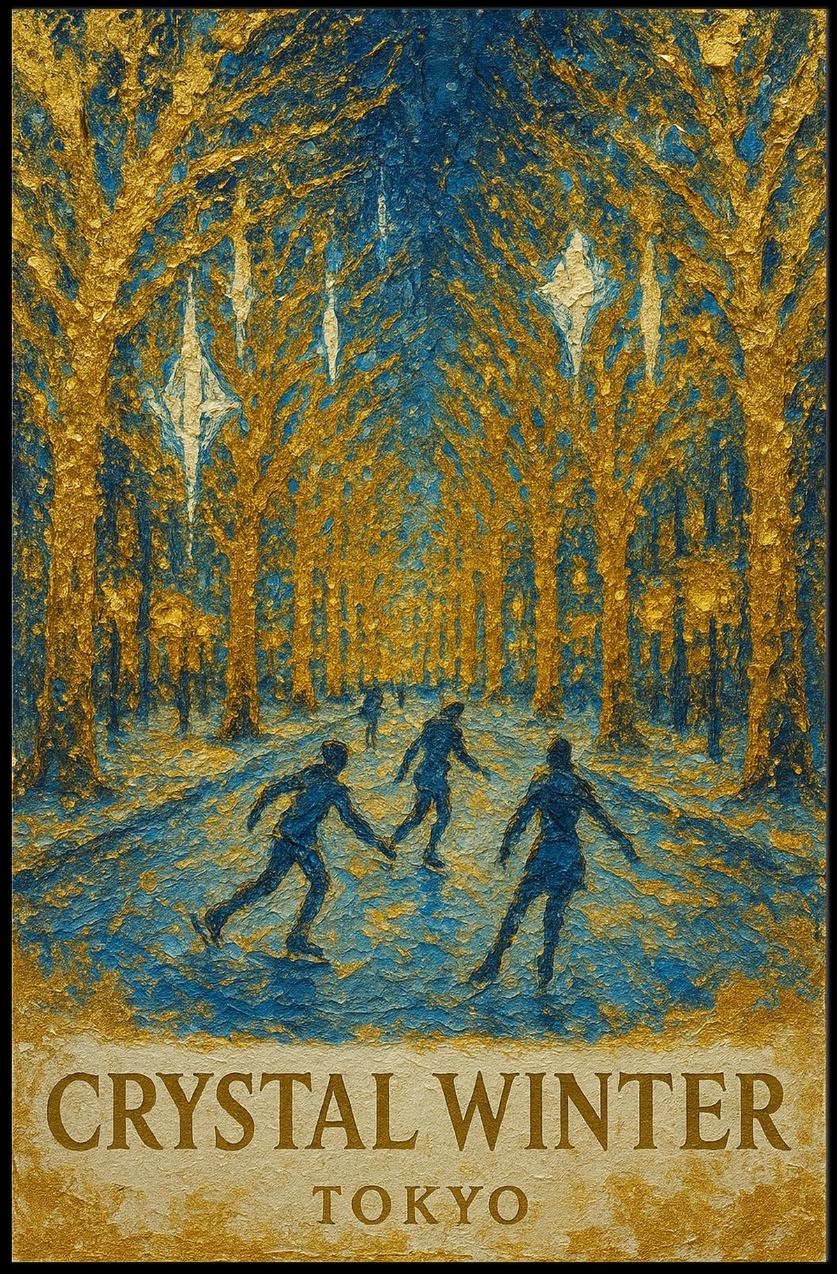 Crystal Winter In Tokyo Poster