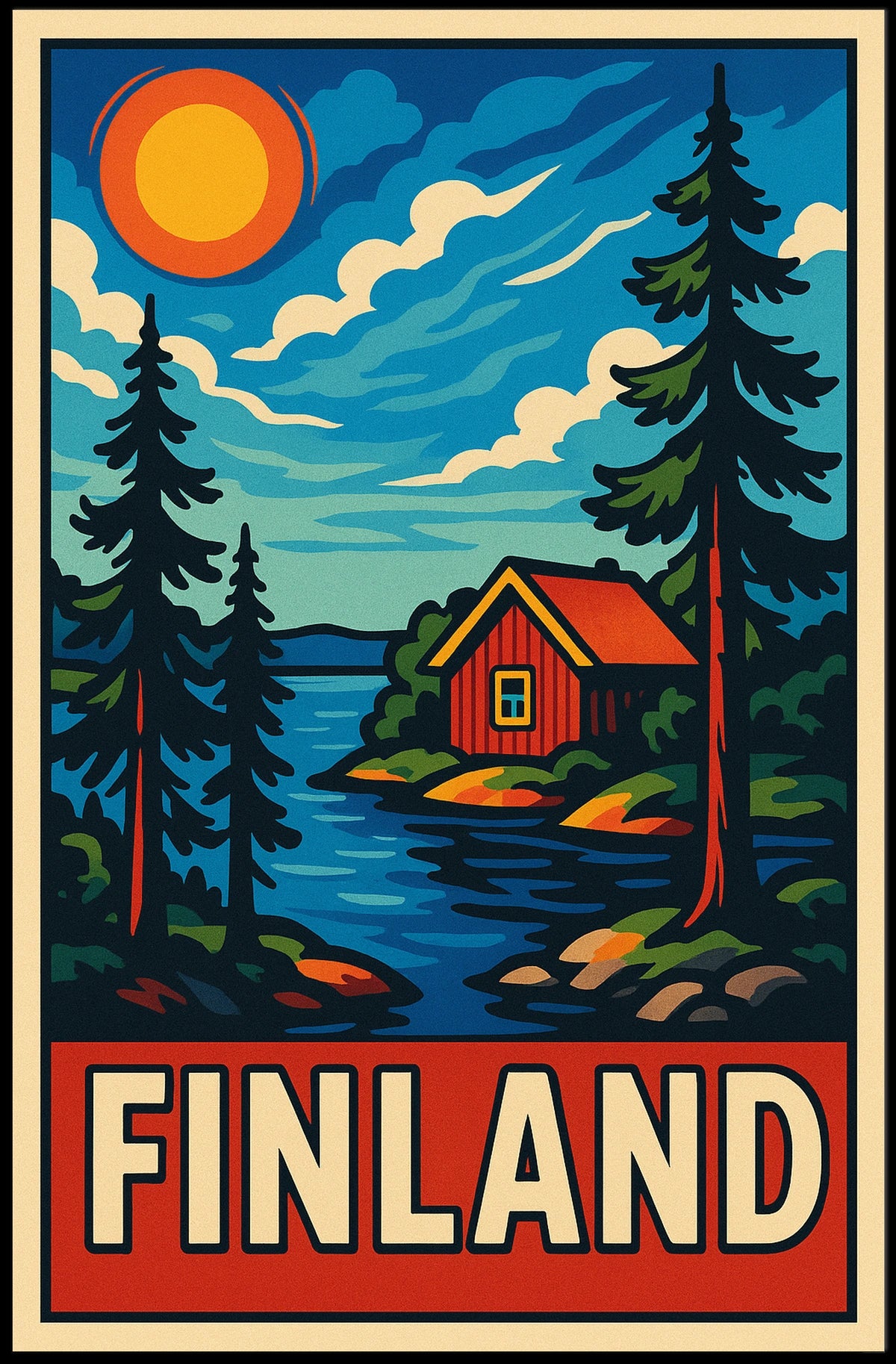 Scenic Finland Poster