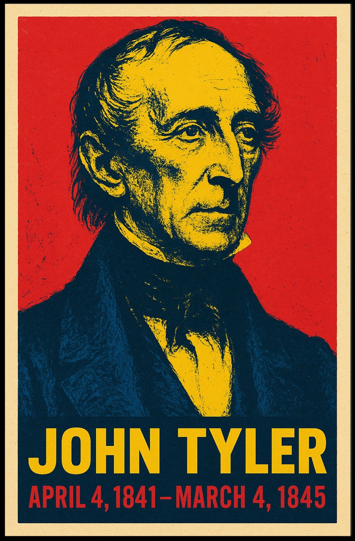 John Tyler Poster