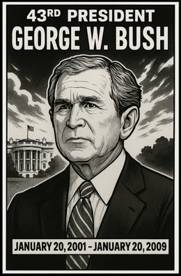George W. Bush 43Rd President Poster