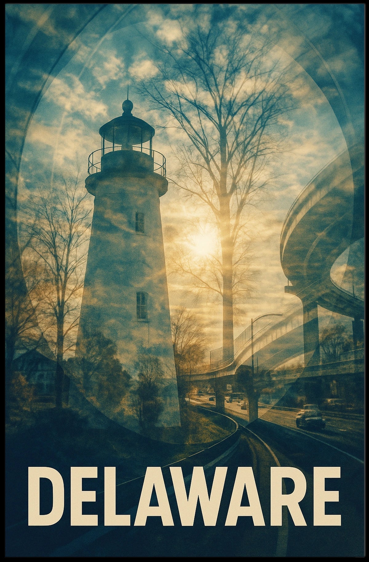 Delaware Scenic Poster