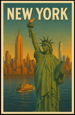 New York Skyline Poster