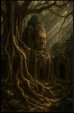 Enigmatic Ruins Poster