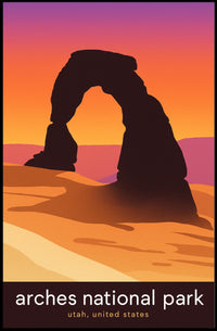 Arches National Park Poster