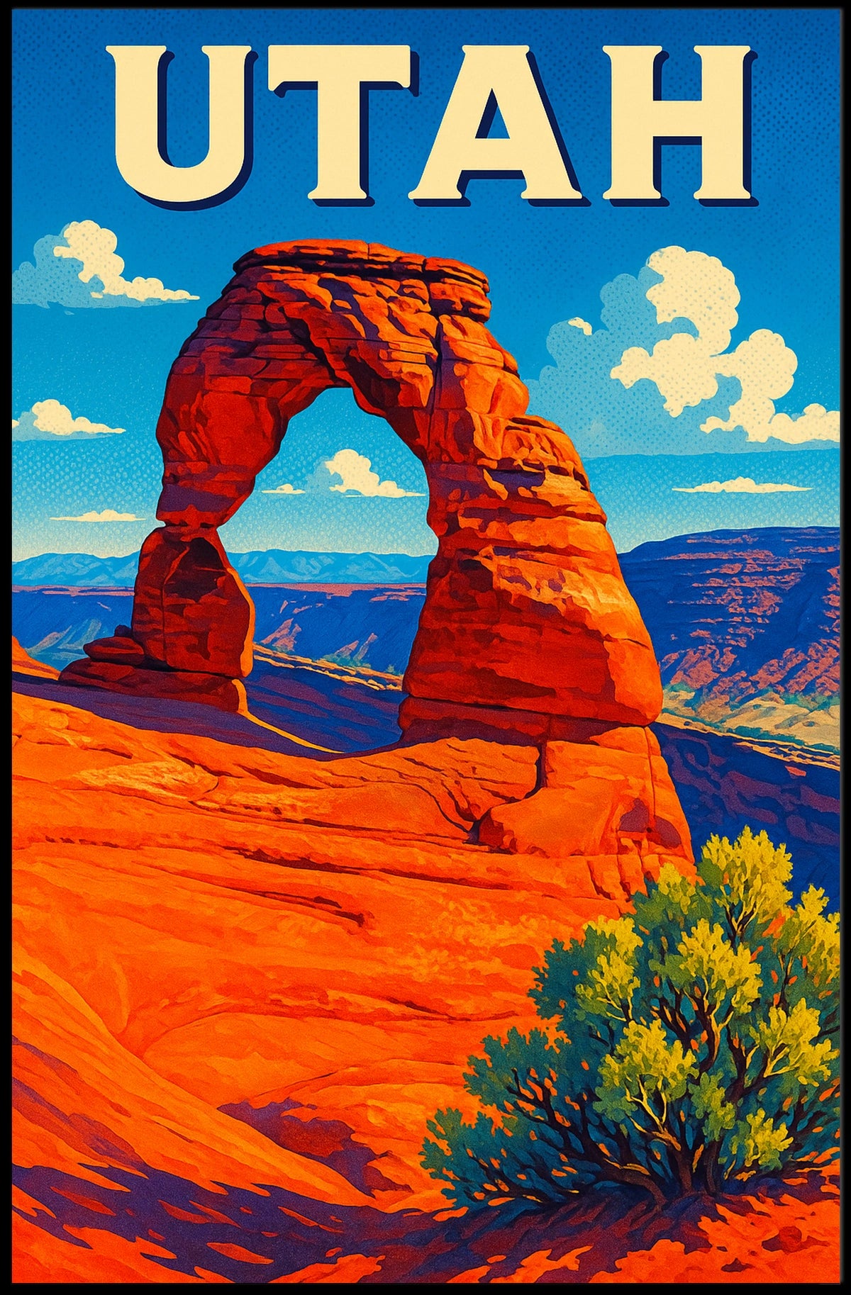 Utah Delicate Arch Poster