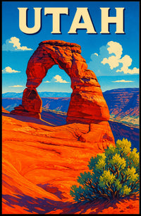 Utah Delicate Arch Poster