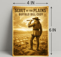 Buffalo Bill Cody Scout of the Plains Poster PosterGoat