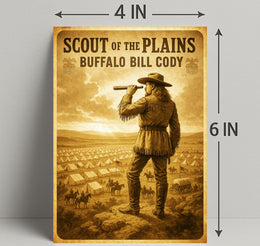 Buffalo Bill Cody Scout of the Plains Poster PosterGoat