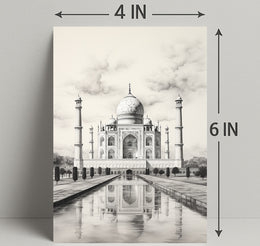 The Majestic Taj Mahal Poster