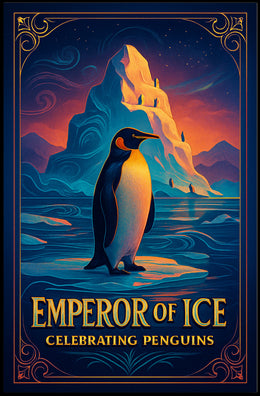 Emperor of Ice Penguin Poster Wall Art
