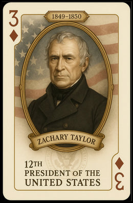 Zachary Taylor 12th President Portrait Print Poster
