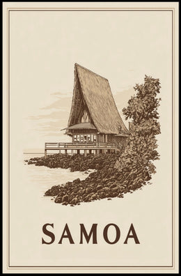 Samoa Scenic Retreat Poster