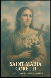 Saint Maria Goretti Poster