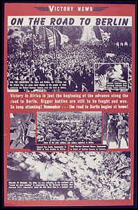 Allied Victories World War II Historical Poster