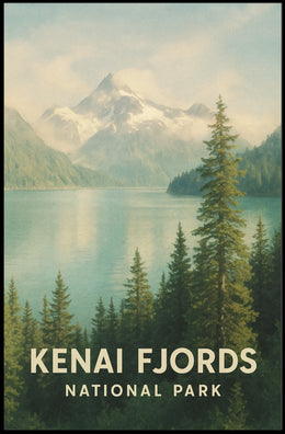 Kenai Fjords National Park Poster