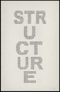 STRUCTURE Typography Art: Abstract or Artistic Poster