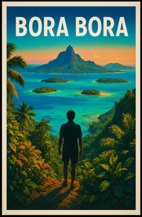 Escape To Bora Bora Poster