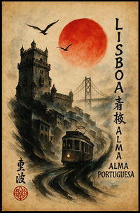 Lisboa Alma Portuguesa Poster