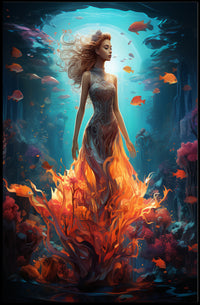 Oceanic Elegance Poster