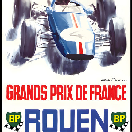 Grands Prix de France 1965 Poster