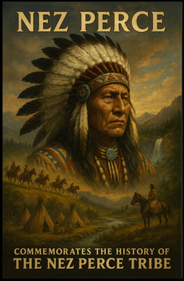 Nez Perce Tribe Commemoration Poster