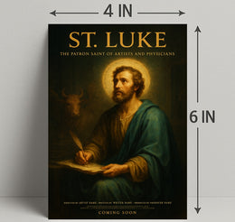 St. Luke Patron Saint Of Artists Poster PosterGoat