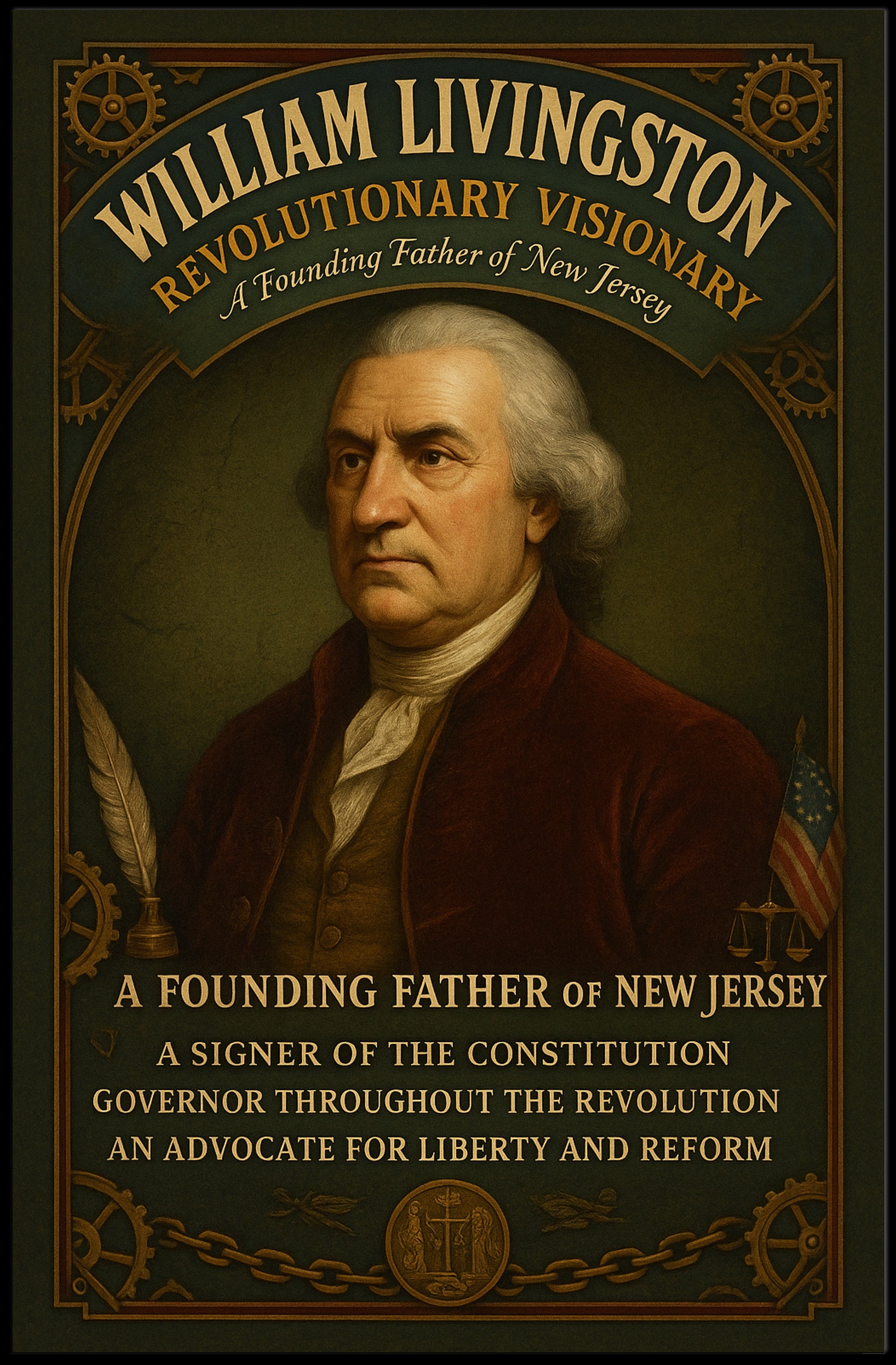 William Livingston Revolutionary Visionary Poster PosterGoat