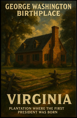 George Washington 1St President Poster