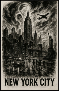 New York City Skyline Poster
