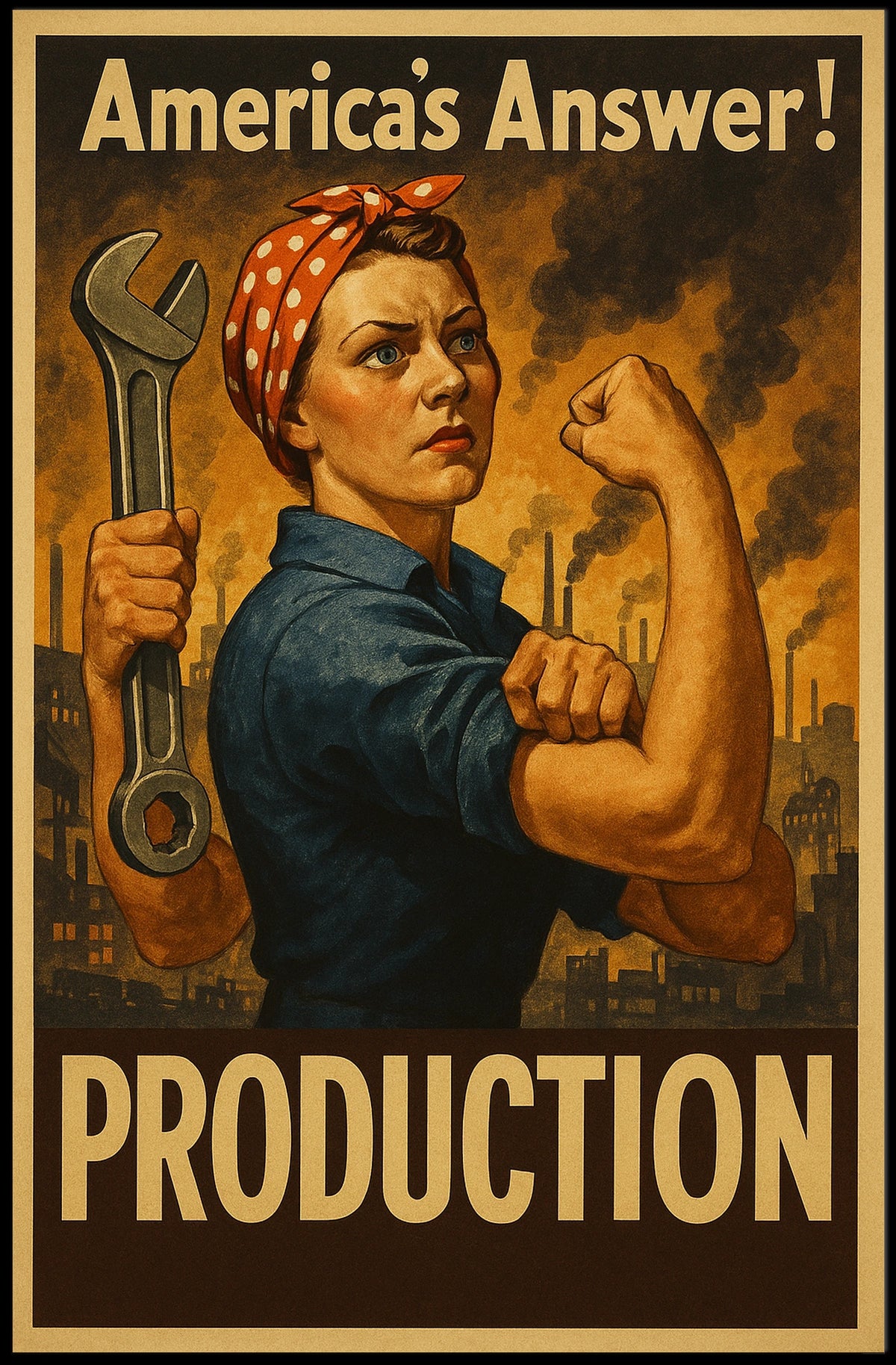Americas Answer Production Poster
