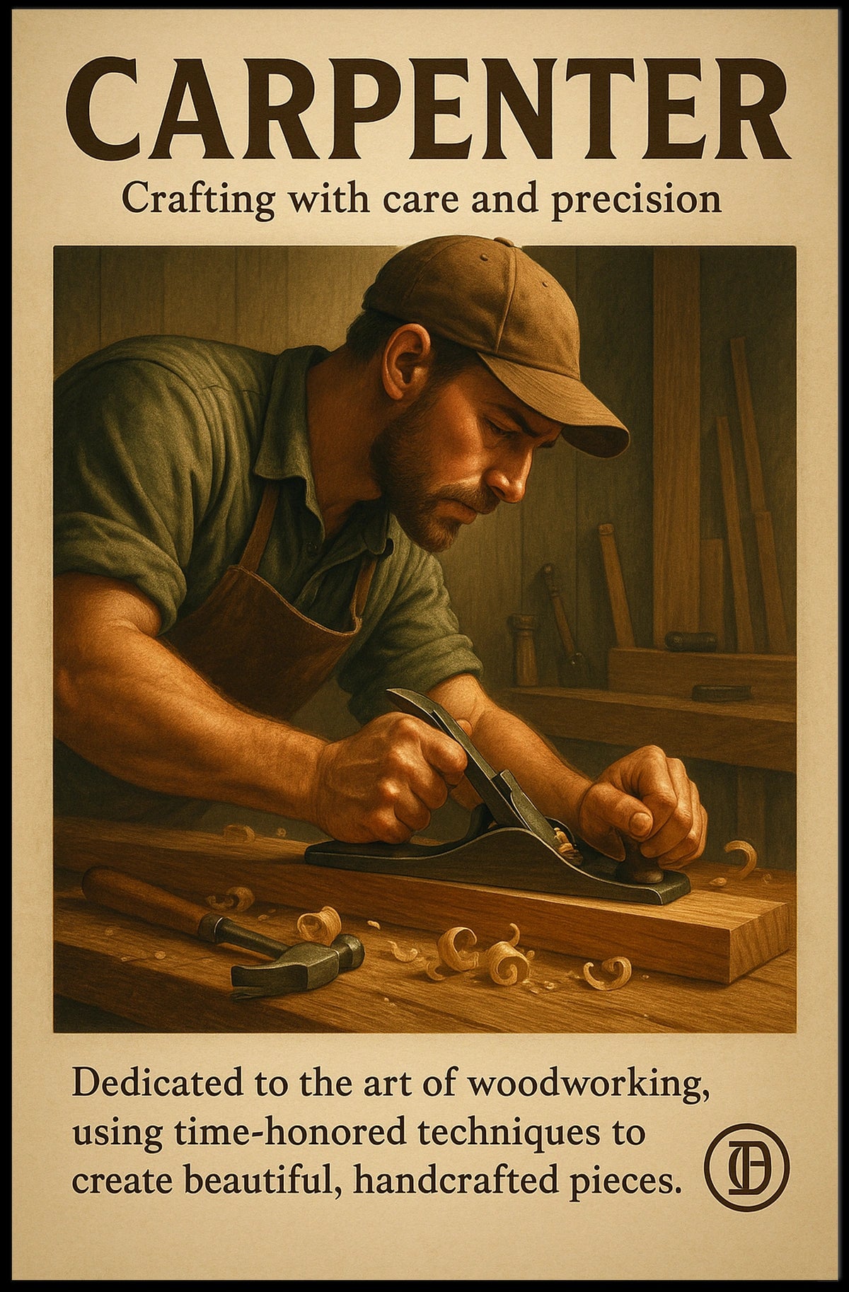 The Art Of Carpentry Poster