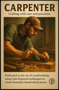 The Art Of Carpentry Poster