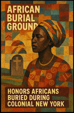 African Burial Ground Memorial Poster